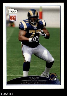 2009 Topps #384 Jason Smith Rams RC Colorado St 8 - NM/MT | eBay