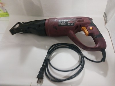 Chicago Electric 62370 Variable Speed Rotating Reciprocating Saw w/ Blade Tested