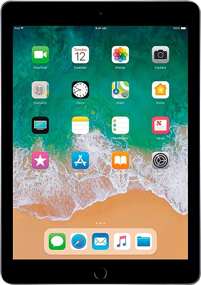 Apple iPad (6th Generation) (2018) Wi-Fi 128GB Space Gray | eBay