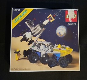 Vintage 1982 LEGO 6950 Mobile Rocket Transport 100% Complete w/ Instructions Box
