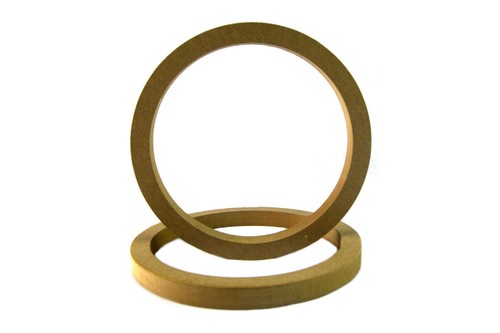 8 Pieces 8" MDF Speaker Ring RING-8 Speaker Mounting Spacer Rings 4 Pairs - Picture 3 of 4