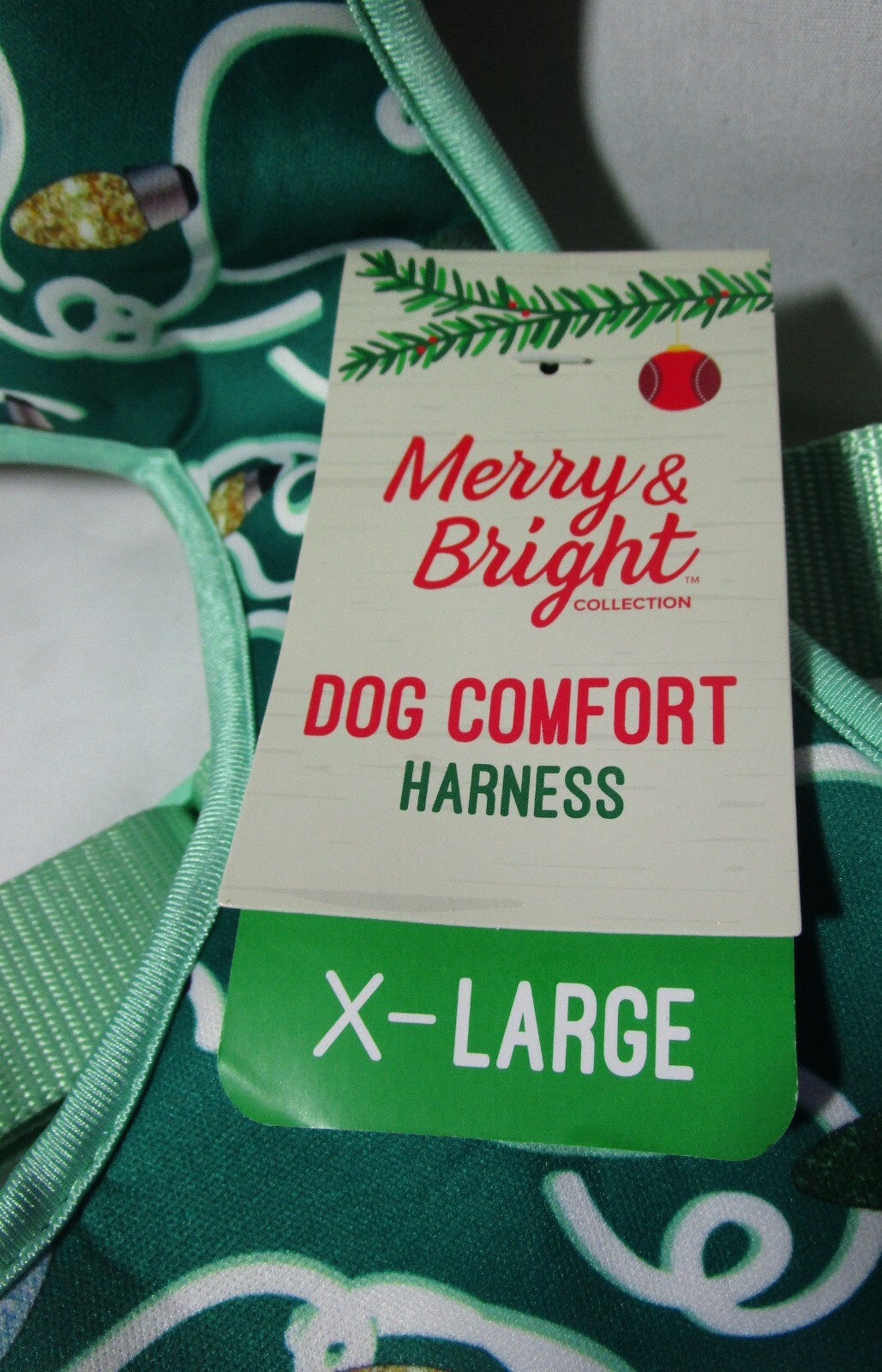 NWT Merry & Bright Dog Comfort Christmas Harness size XL eBay