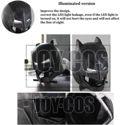 新品＆送料込み　バットマンArmored 1：1 LED　コスプレマスク Adults Batman V Superman Armored Batman Light Up Mask