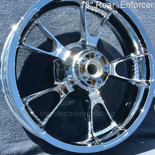 Harley Chrome Enforcer 18" Rear Wheel 2020UP Touring Road Glide
