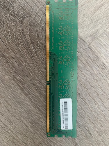 Micron 4gb RAM 1RX8 PC312800U. MT8JTF5126AZ - Picture 3 of 3