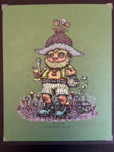 ๐ Muzums by Marq Spusta - Signed & Numbered 8x10" Limited Edition (155/370)