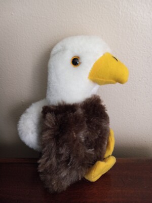 Small Plush Bald Eagle By Animal House  6 Inch