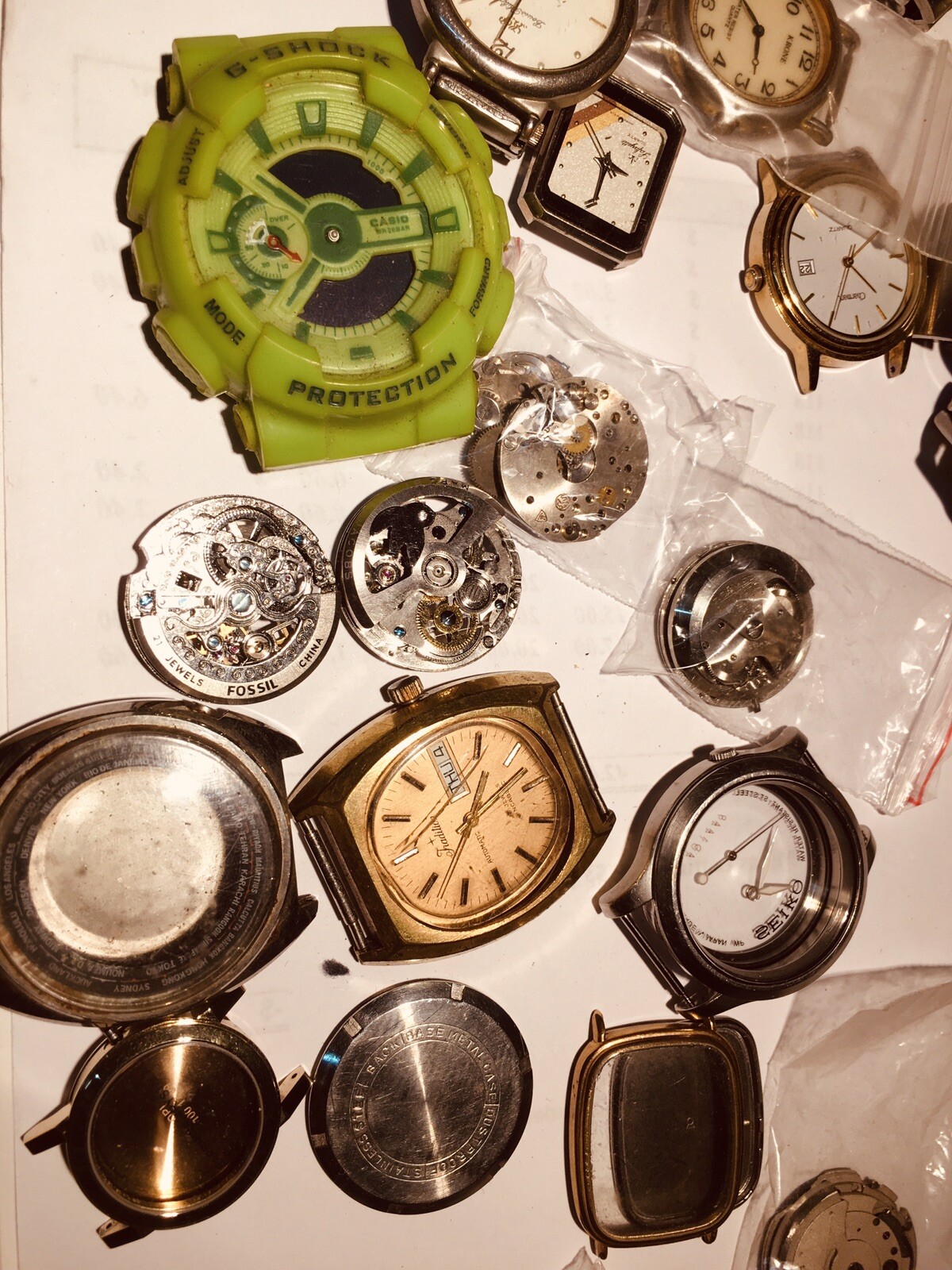 Vintage Bulk Watch Parts eBay