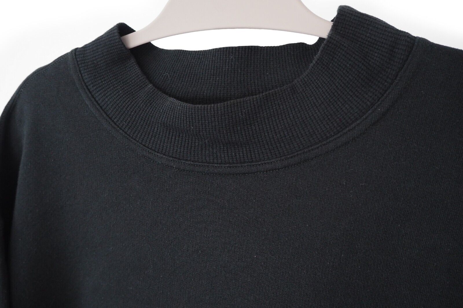 Vintage BOGNER Sweatshirt big logo black jumper S… - image 5