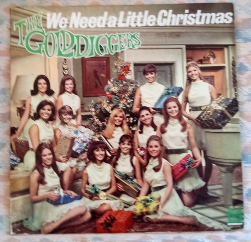 PROMO!!! The Golddiggers - We Need A Little Christmas LP 1969 LP