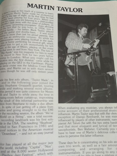 Martin Taylor Jazz Guitar Artistry Book, Transcriptions of his Recorded Pieces - Picture 6 of 7