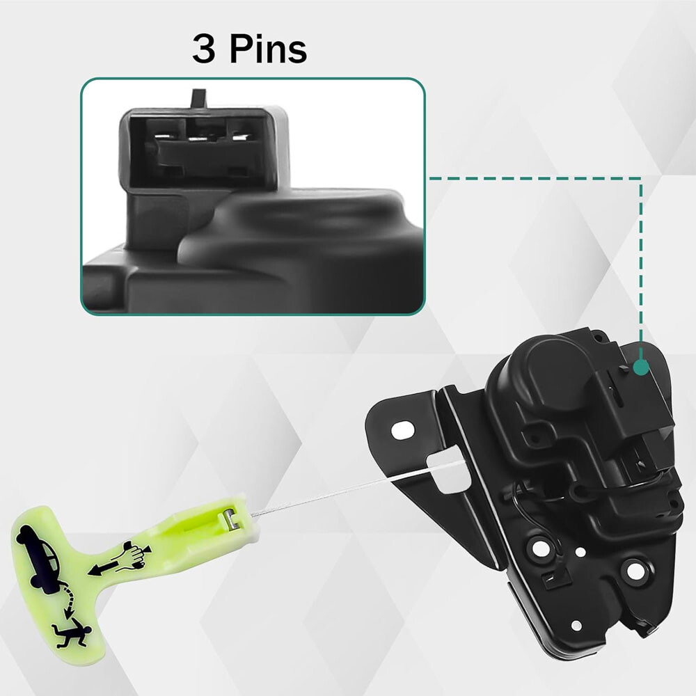 Tailgate Lock Trunk Latch Actuator For Dodge Charger Chrysler 300