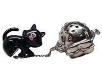 Joie Meow Cat Kitten Tea Cup Infuser, Black, New, Free Shipping on sale Joie Meow Cat Kitten Tea Cup Infuser, Black, New, Free Shipping on sale