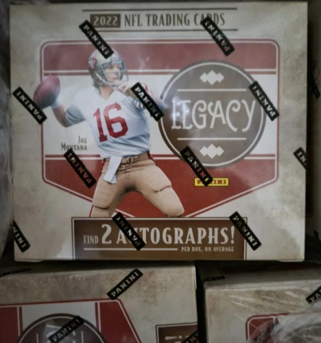 2022 Panini Legacy Football 2 Factory Sealed Hobby Box