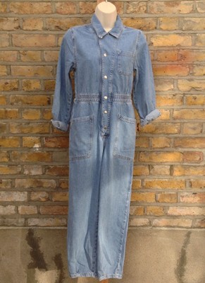 Zara Ragazze Blue Denim/Jeans Tuta Manica Lunga Età 13-14 | eBay