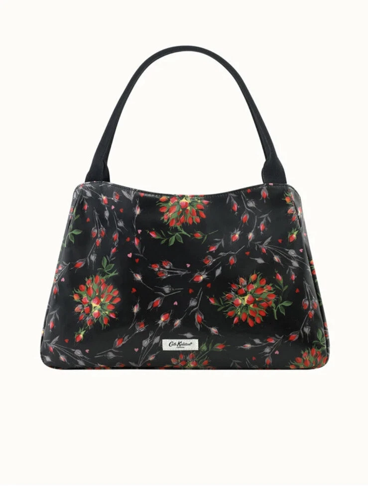 Cath kidston black sales floral bag