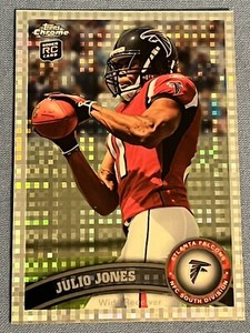 2011 Topps Chrome X-Fractor Julio Jones #131 Rookie RC
