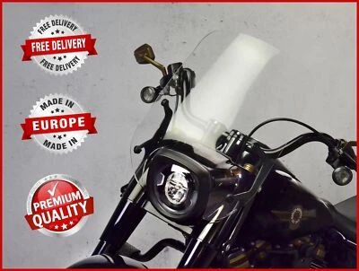 HARLEY DAVIDSON SOFTAIL FAT BOY 114 2018-2026 PARE-BRISE HAUTE ÉCRAN CHOPPER - Photo 1/4