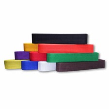 Martial Arts Belts Karate Taekwondo MMA Colored Rank Belts 1 3/4"