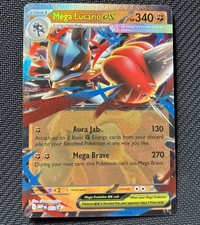 Mega Lucario ex 012 Me: Mega Evolution Promo Holo
