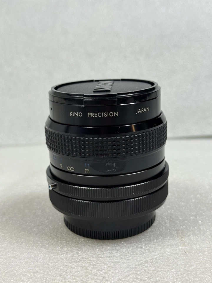 Lente de precisión cinematográfica Kiron 28 mm f/2 MC para montaje Canon FD - ¡Muy bonita! ¡Limpio!! Foto 3 de 4