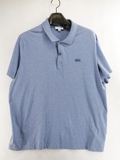 LACOSTE Men s PARIS Classic Fit Pique Polo, Size FR 8/US 3XL Blue