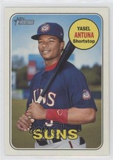 2018 Topps Heritage Minor League Edition Yasel Antuna #95 c8a