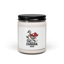Canada 2026 Soccer Goose Candle | Scented Soy 9oz