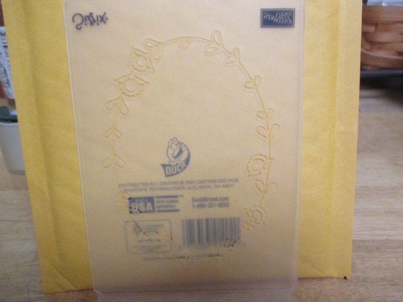 Lot OF 6 Stampin Up Sizzix Textured Impressions Embossing Folders