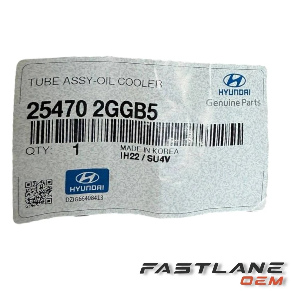 2015-2019 HYUNDAI SONATA/SANTA FE OIL COOLER TUBE NEW OEM 25470 2GGB5 - Image 3 of 4