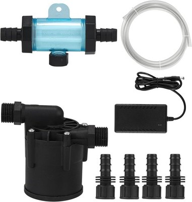 Ice Bath Accessories Kit, Cold Plunge Kit with 317GPH External Pump, Filter, 1/2