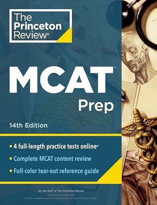 Princeton Review Mcat Prep, 14th Edition : 4 Practice T -  NEW The Princeton t 2