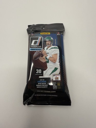 2024 Panini Donruss NFL Football Value Hanger Fat Pack of 30 Cards *NEW SEALED*