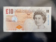 Ten Pounds Banknote £10 | Charles Darwin | Andrew Bailey | HH61 295779