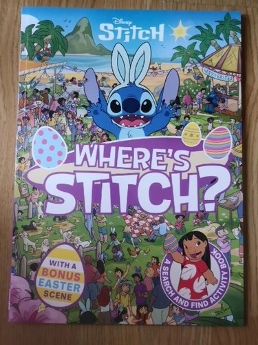 Where's Stitch?: A Disney search-and-find activity book - Picture 1 of 2