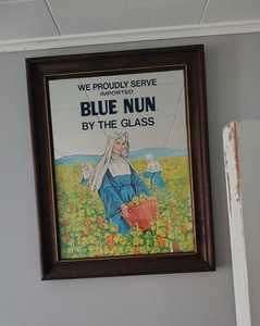 Blue Nun Mirror for sale | eBay