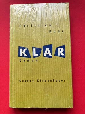 Christian Duda - KLAR - Roman - Kiepenheuer - gebunden - neu