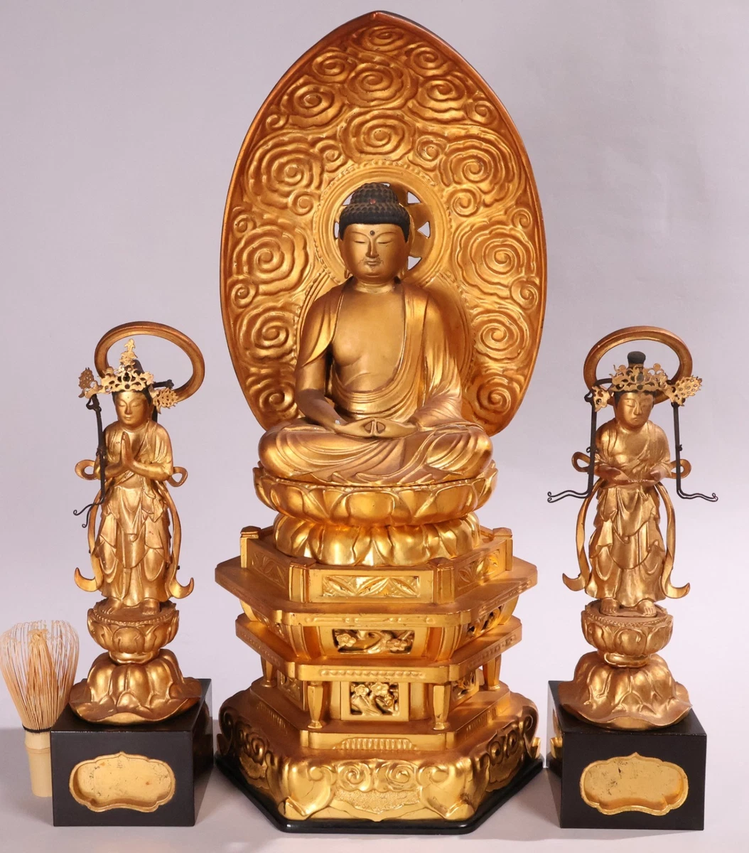 古董日本木制雕像1850-1899 | eBay