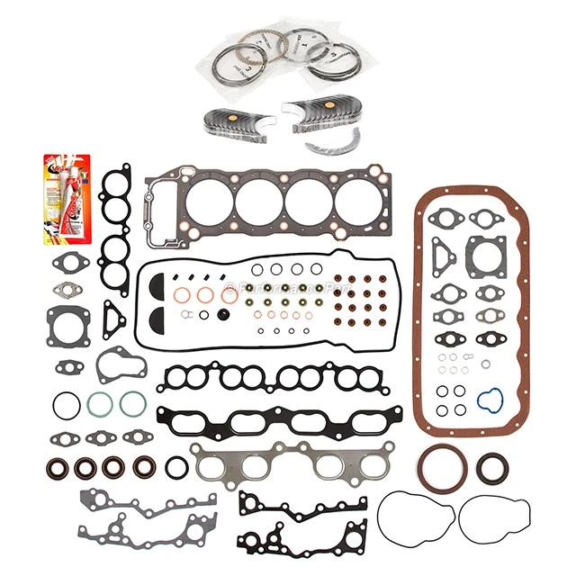Juego completo de juntas cojinetes anillos aptos 94-04 Toyota Tacoma T100 4Runner 2RZFE 3RZFE Foto 2 de 4