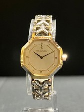 Yves Saint Laurent YSL Wristwatch Champagne Dial Metal Bracelet Vintage