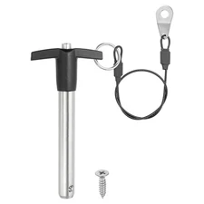 1/2"(12mm)x2.8"(70mm) Quick Release Pin Push-Button t Handle Lock Pins