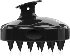 Scalp Scrubber Scalp Massager Hair Growth, Shower Shampoo Brush with Silicone Br