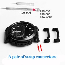 24mm Strap Connector Watchband For Casio PROTREK PRG600YB 650 600 PRW-6600