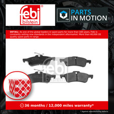 Brake Pads Set Rear 116283 Febi 044660D010 43022TV0E00 43022TV0E01 43022TV8E01