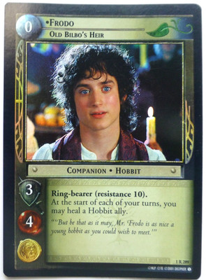 CCG 494 Lord of the Rings/Hobbit Frodo Old Bilbo's Heir Foil 1R289 Englisch