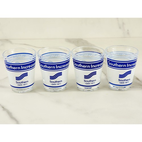 Southern Airways Airline Schnapsglas Chicago The Windy City 1949 - 1977 x4 Vintage - Bild 7 von 12