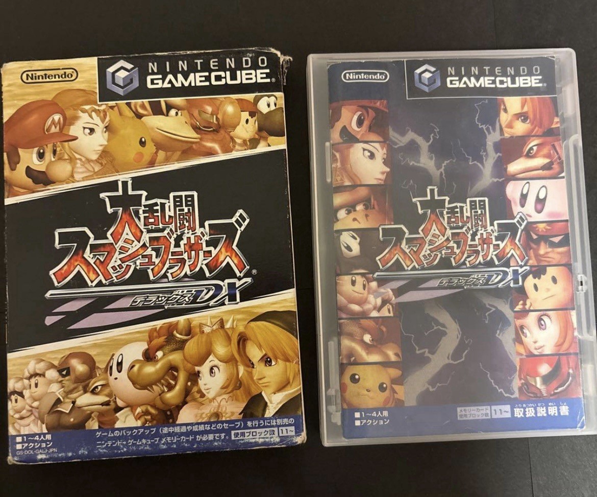 Super Smash Bros Melee DX Japanese Version Nintendo GameCube Used