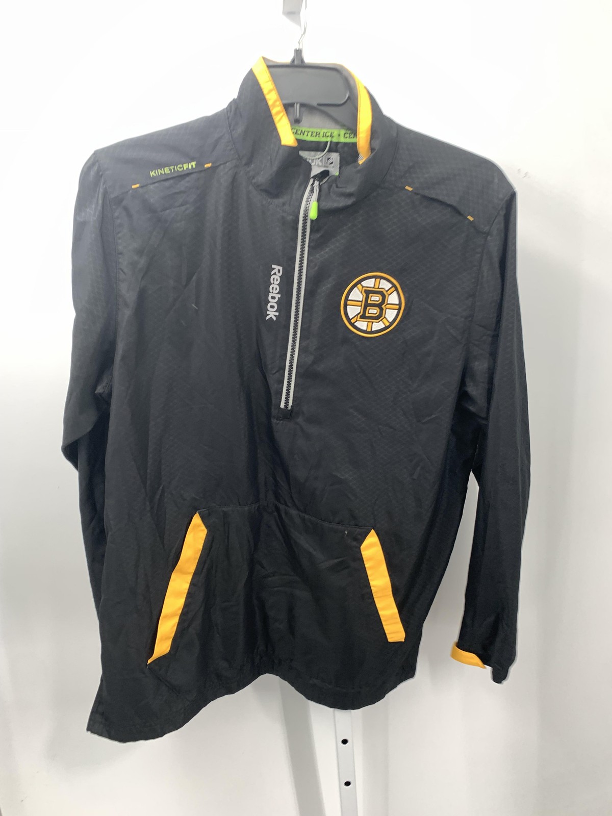 BOSTON BRUINS PARTIAL ZIP PULL OVER - image 1