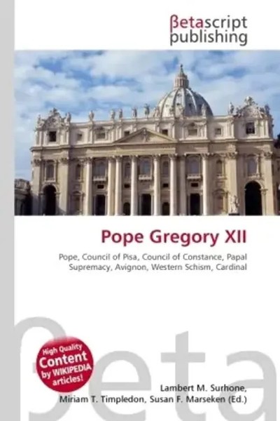 Pope Gregory Xii Lambert M. Surhone (U. A.) Taschenbuch Englisch 2026-image