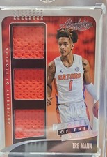 21-22 Panini Chronicles Absolute Draft Picks Tools of the Trade Tre Mann ATT-TM